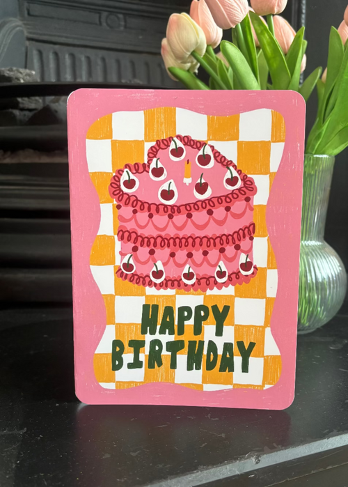 Birthday Cake Celebration Card