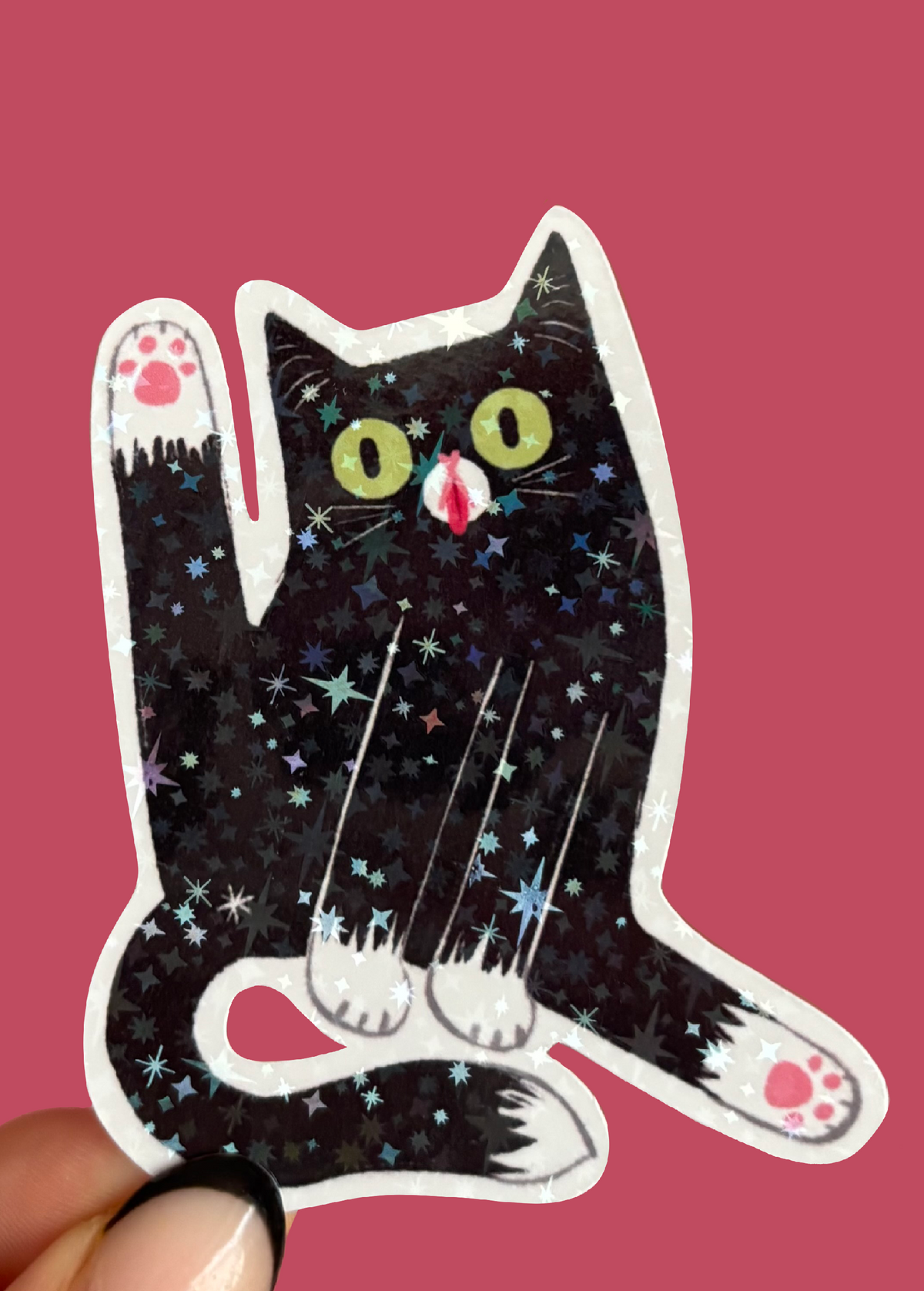 Self Care Cat Sticker