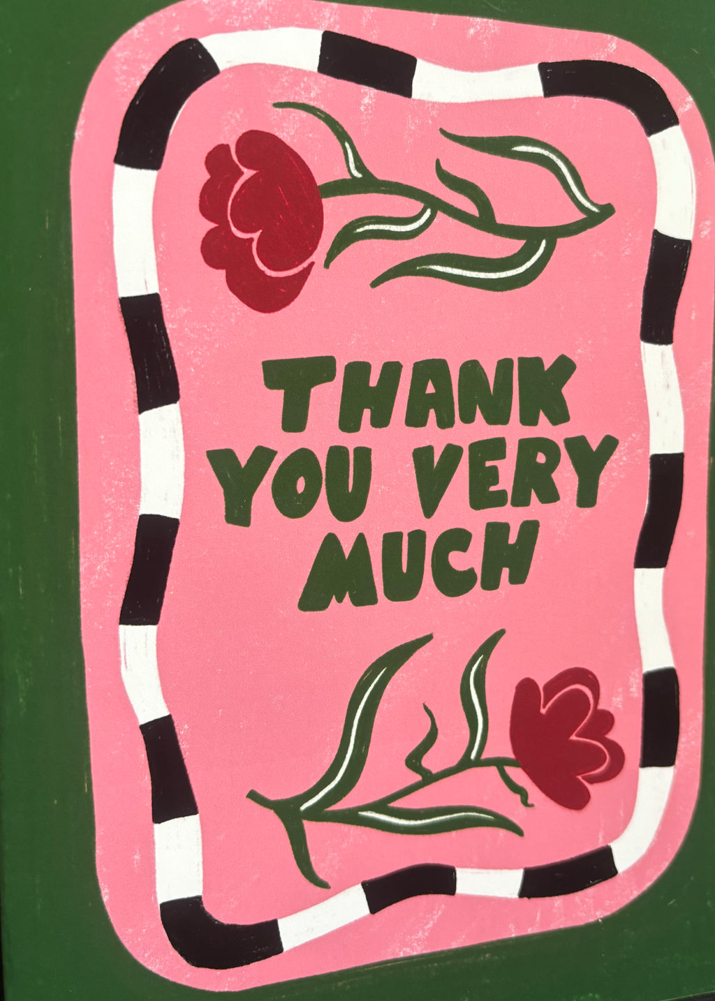 Thank You Very Much Card