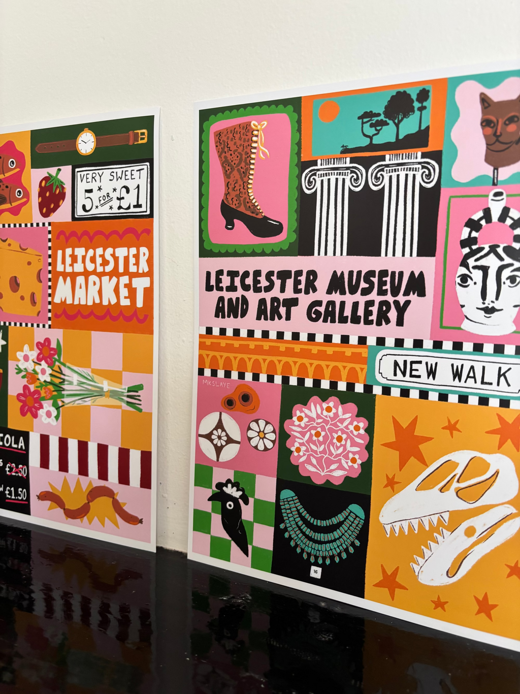 Leicester Museum & Gallery A4 Print