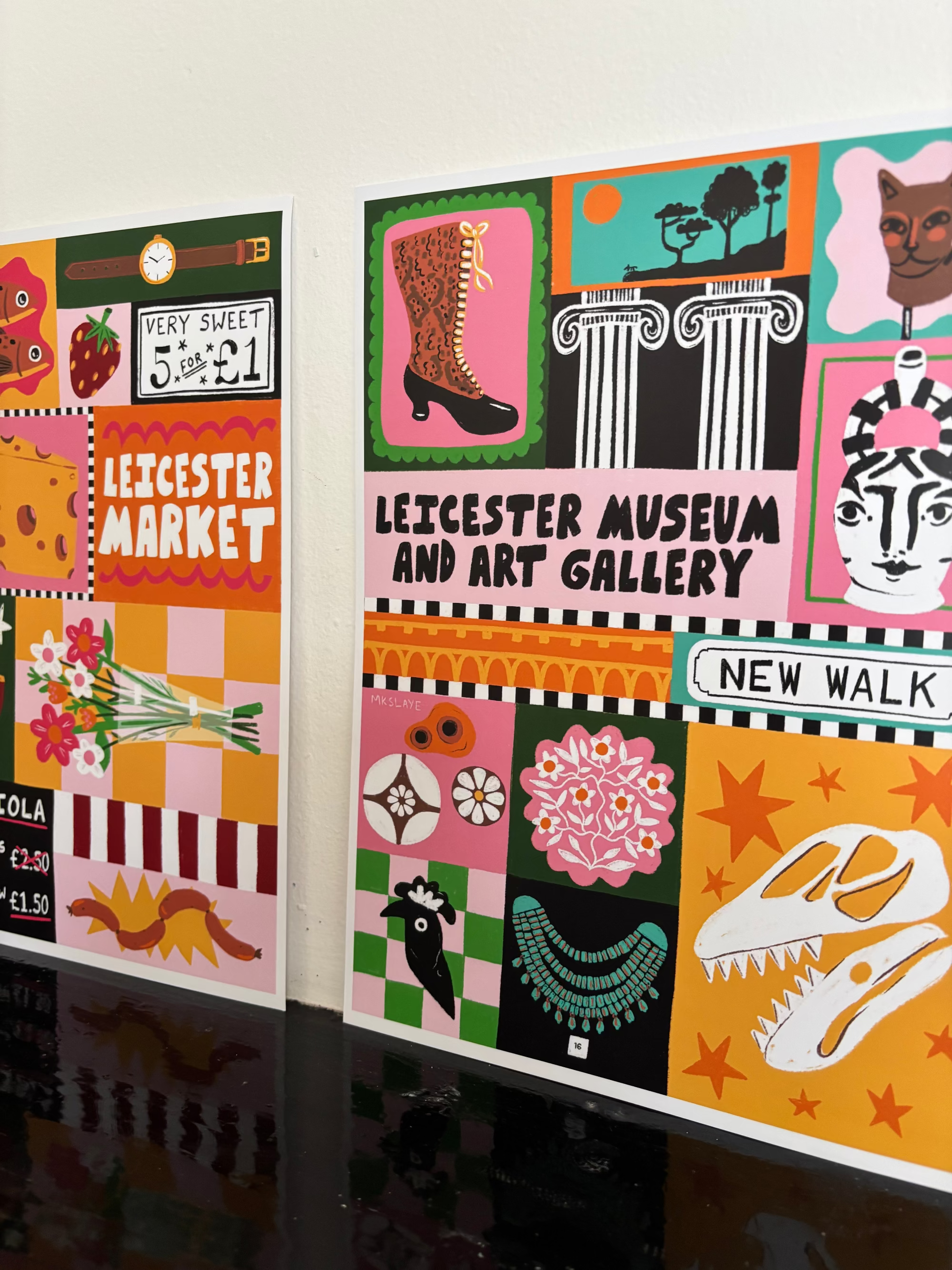 Leicester Museum & Gallery A4 Print