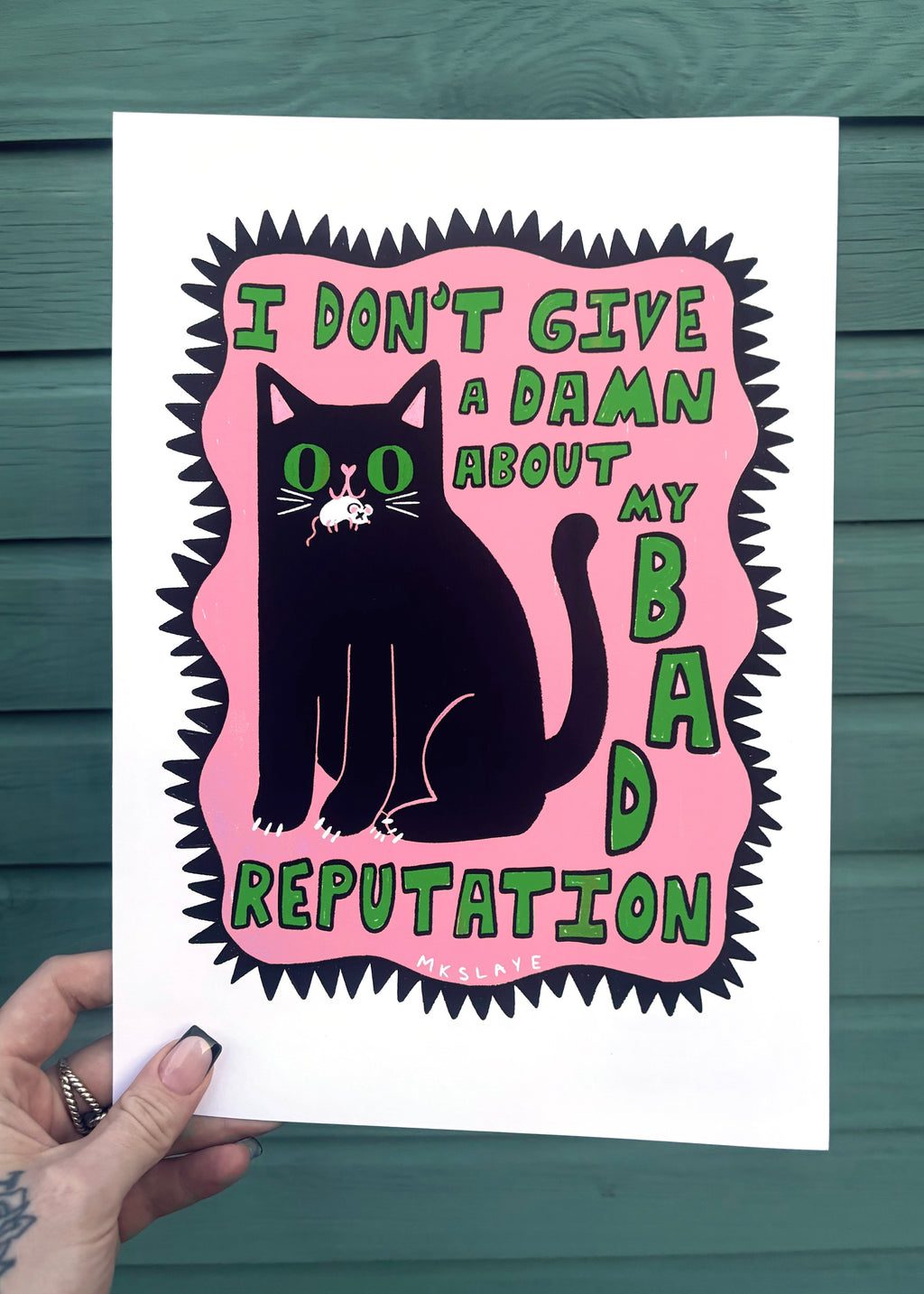 Bad Reputation A4 Print