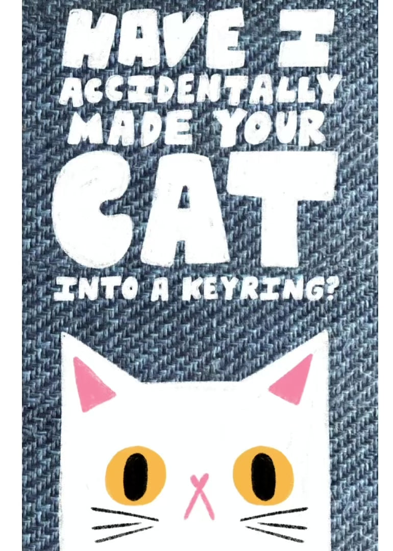 Acrylic Cat Keyring
